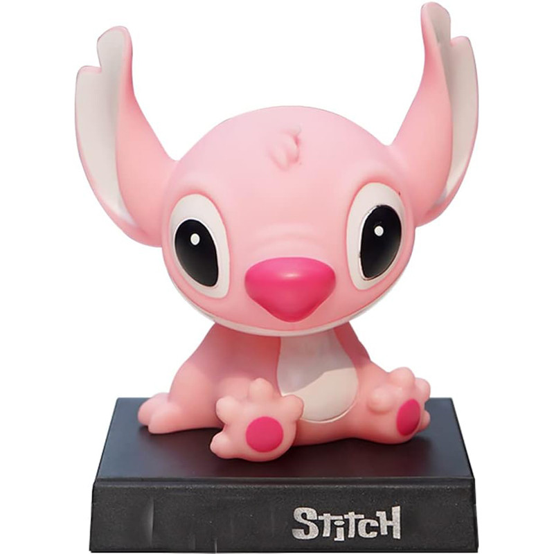 Stitch Angel Shaking Head Figure Car Decoration Accessories