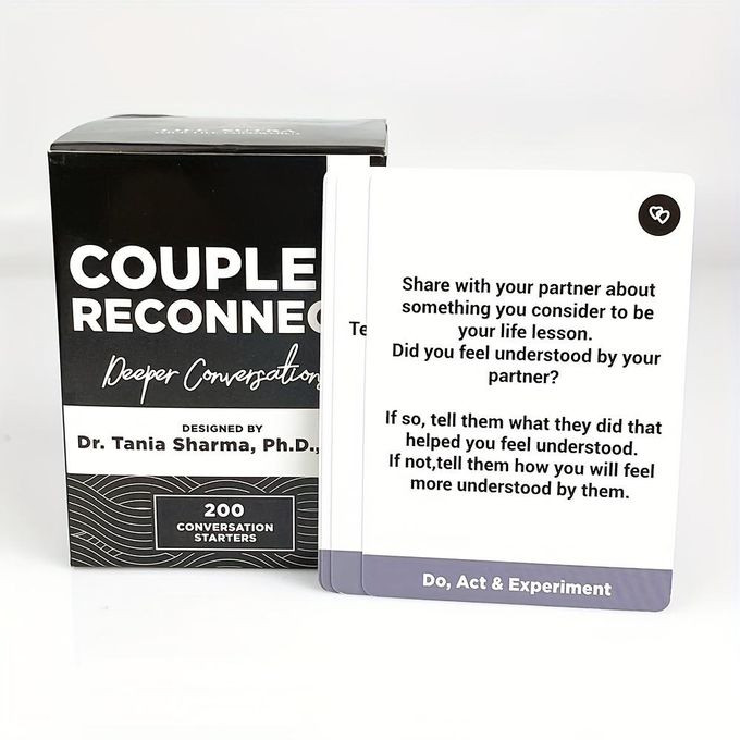 Couple Connect Card Game