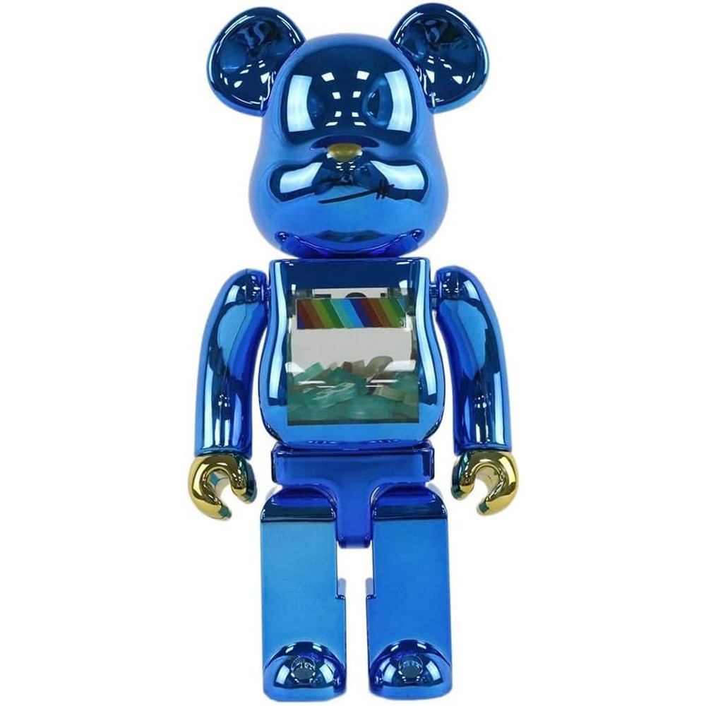 Bearbrick JSB 3rd Version Blue 400% Figure 28cm 11.02inches