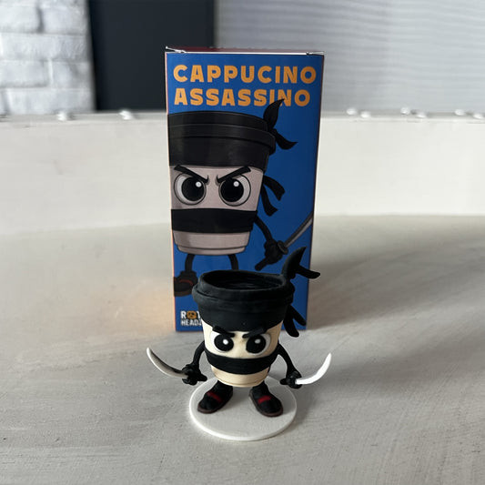 Italian Brainrot Cappuccino Assassino Toy Figure
