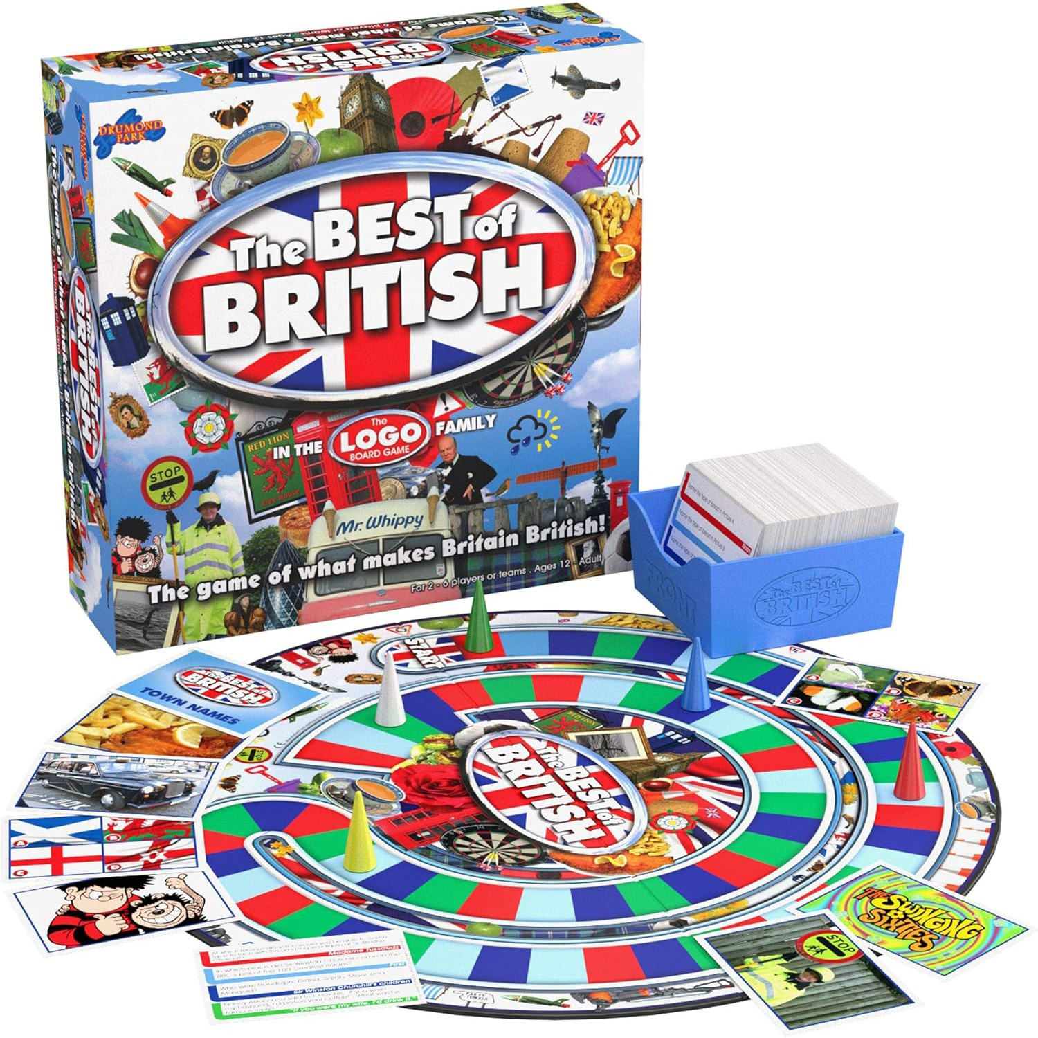 The Best of British Board Game: Family Trivia Board Game