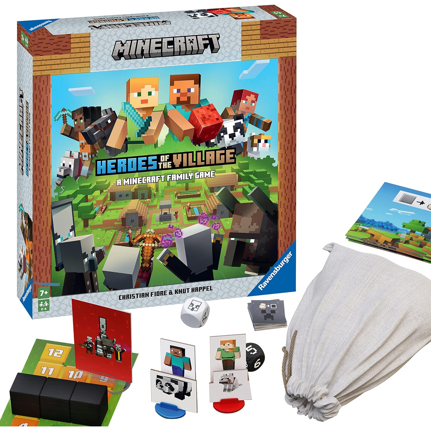 Minecraft Heroes of the Village Board Game