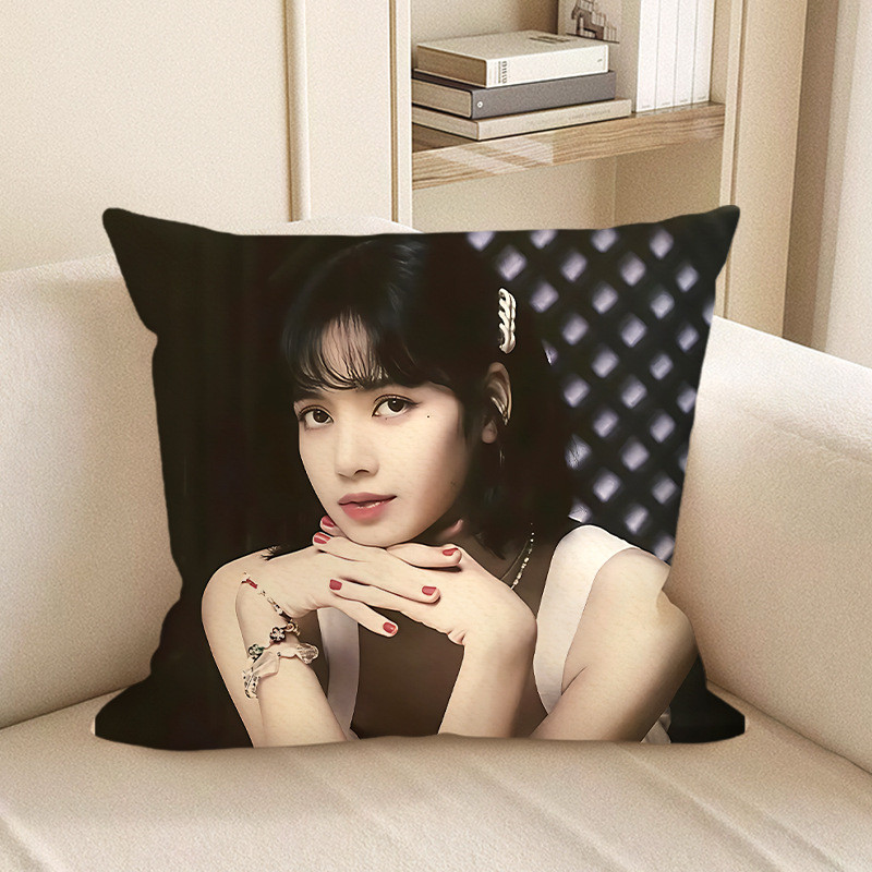 Blackpink Lisa Resting Head Soft Stuffed Plush Pillow Multiple Sizes