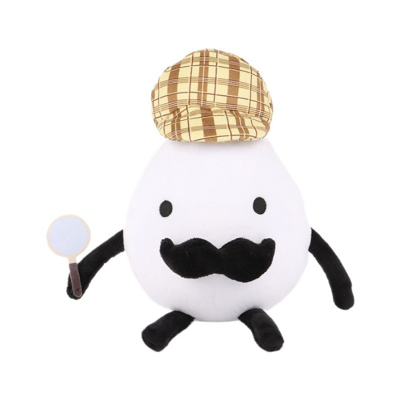 Detective Egg Secret Staycation Soft Stuffed Plush 20cm 7.8inches