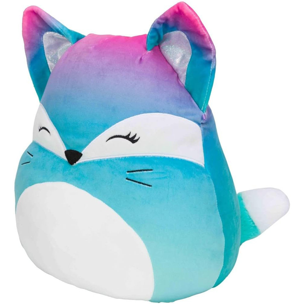 Squishmallows Vickie the Pink and Blue Fox Plush Toy 20cm 7.87inches