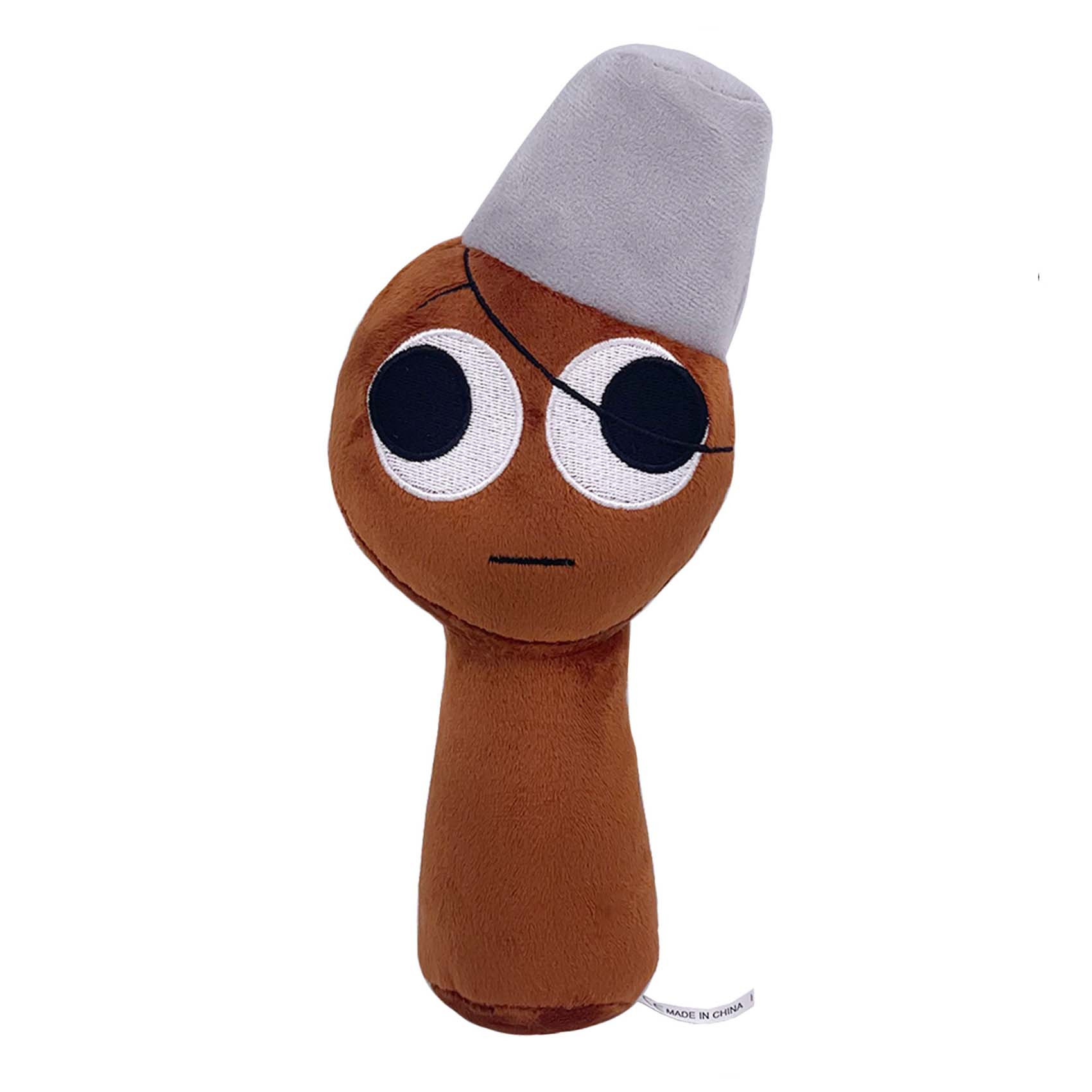 Sprunki Brown (Brud) Plush Toy 20cm 0.66inches