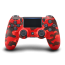 DualShock 4 Wireless Controller for PlayStation 4 - Red Camo