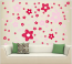 Pink Stars Wall Decal Sticker