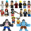 One Piece Characters Deluxe Brick Minifigure Custom Set 17 Pcs