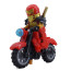 Ninjago Characters Villains Motorcycle Brick Minifigure Custom Set 8 Pcs