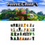 Minecraft Minifigure Toy 36 Pc Set A