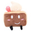 Battle For Dream Island Cake Plush Toy 15cm 5.9inches