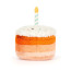 Jellycat Amuseables Jellina Birthday Cake Soft Stuffed Plush 15cm 5.9inches