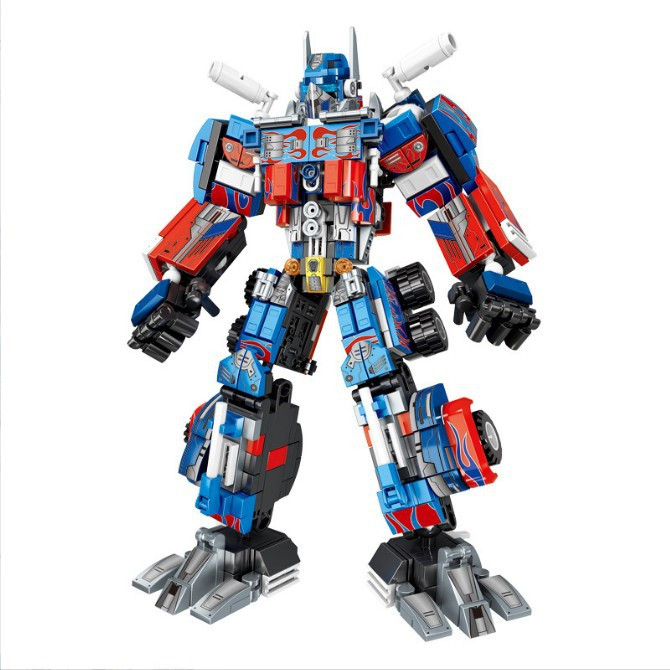 Optimus Prime From Transformers Custom Brick Building Kit