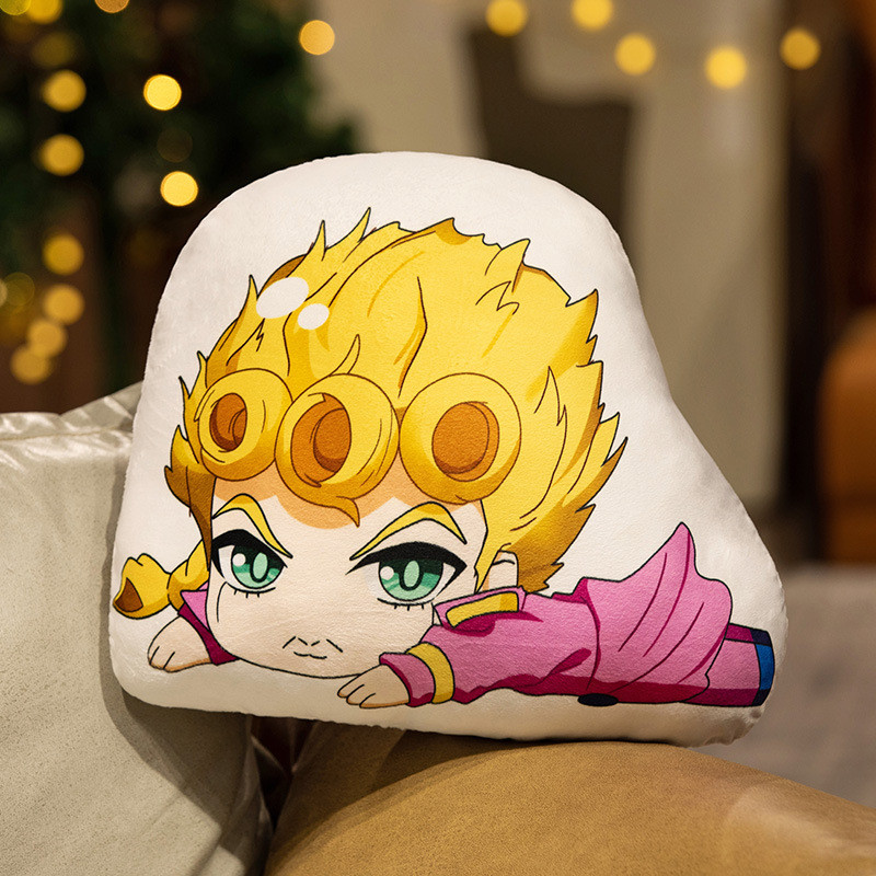JoJo's Bizarre Adventure Giorno Giovanna Pillow Plush Toy