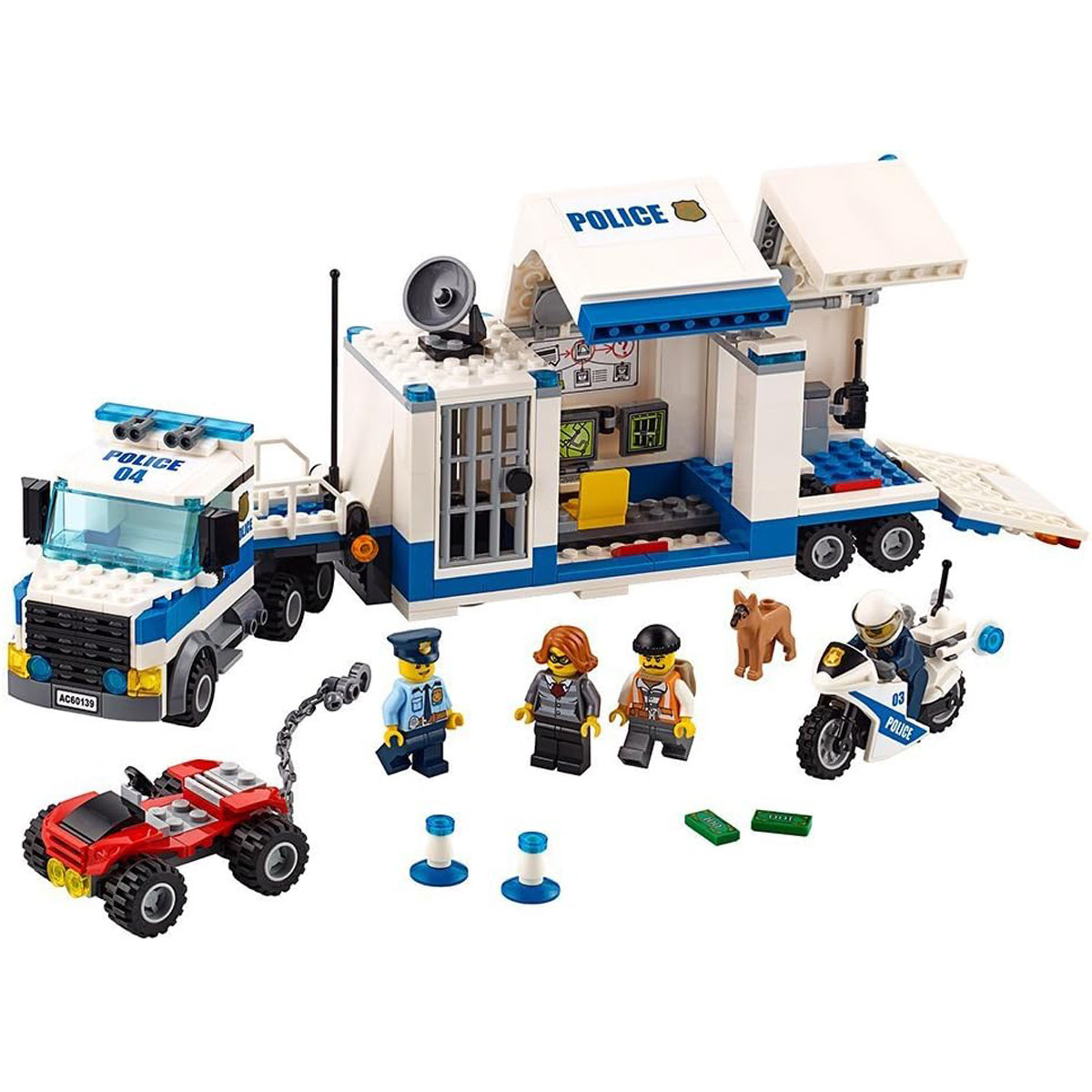 City Mobile Command Center 60139 Brick Building Kit