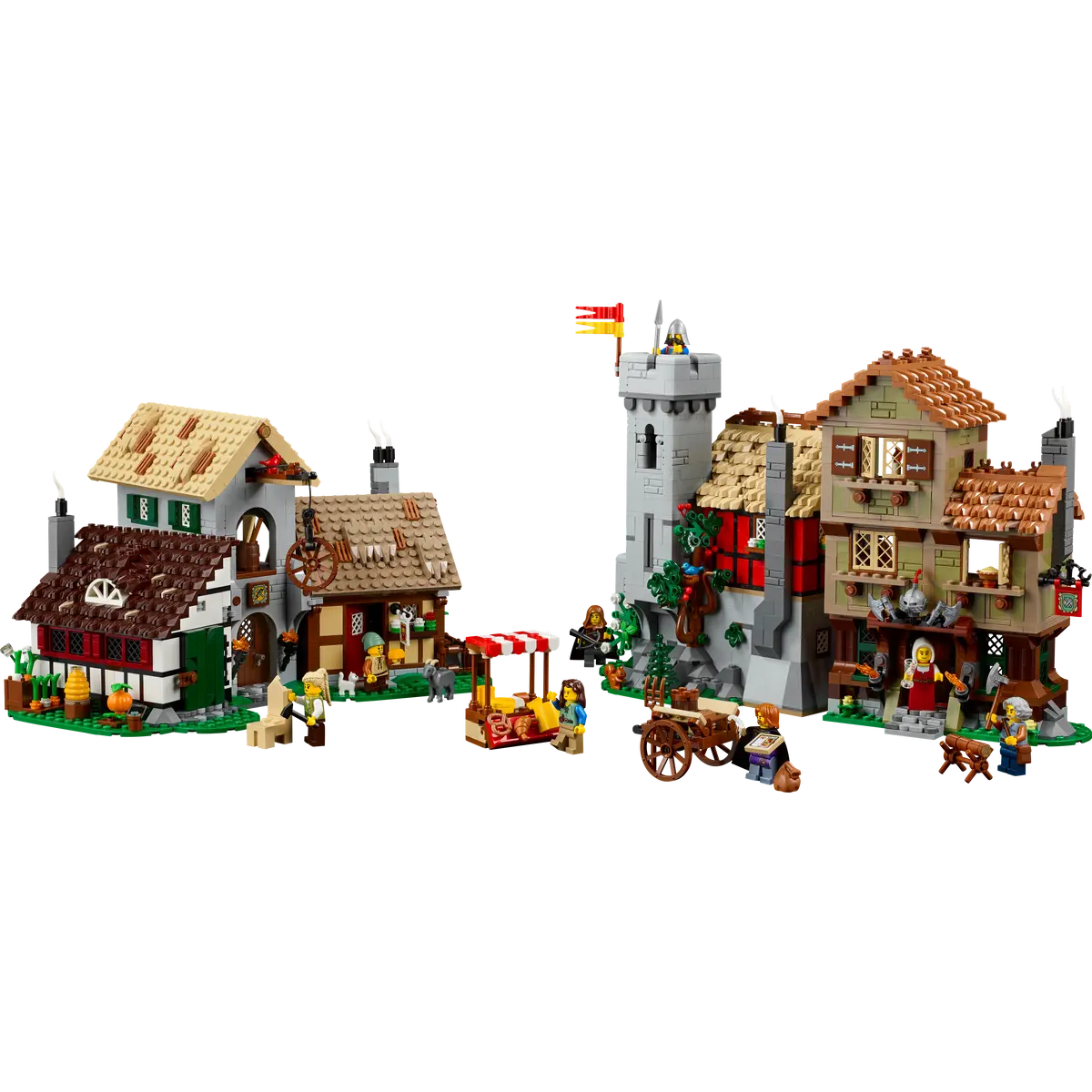 Icons Medieval Town Square 10332 Brick Building Kit