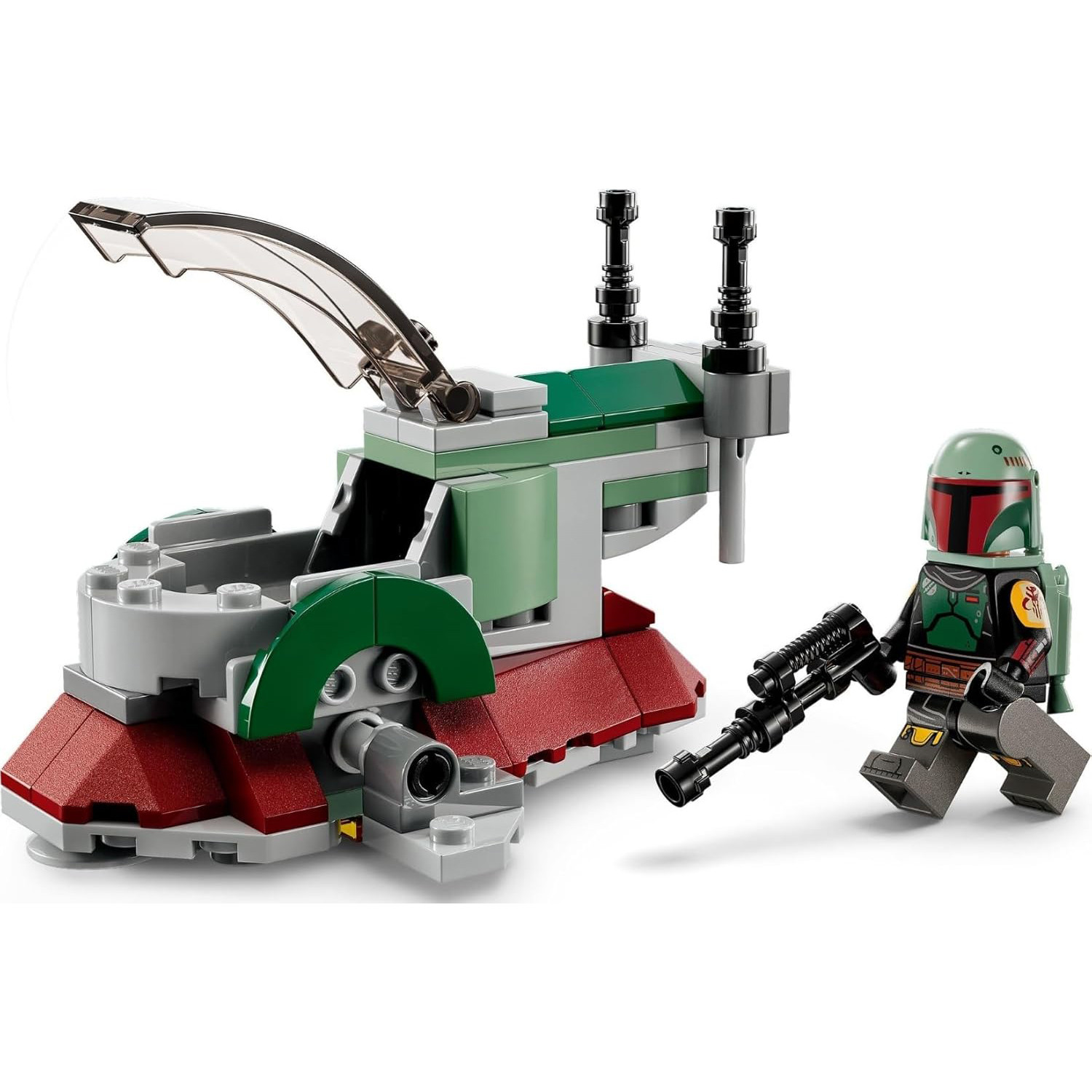 Star Wars Boba Fett's Starship Microfighter 75344 Brick Building Kit