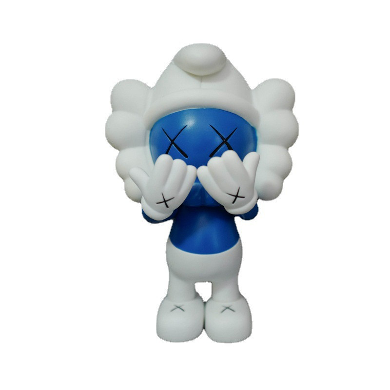 KAWS Smurf 22cm 8.66inches Blue