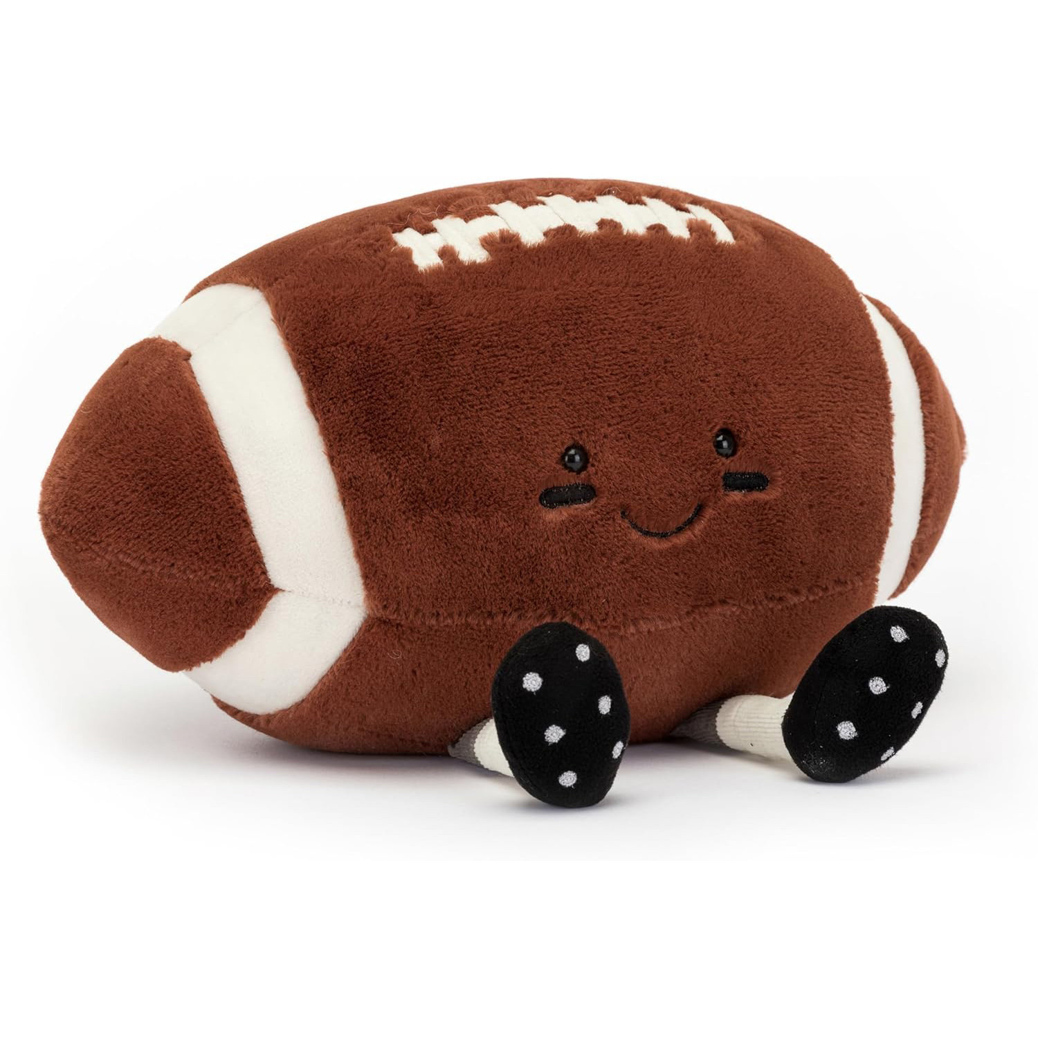 Jellycat Amuseables Sports American Football Soft Stuffed Plush 18cm 7.08inches