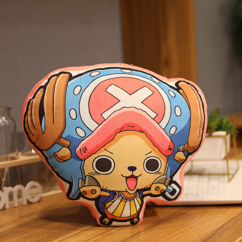 One Piece Chopper Soft Stuffed Plush Pillow Multiple Sizes