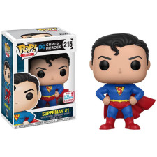 Funk Pop Superman #1 Convention Exclusive Vinyl Figure
