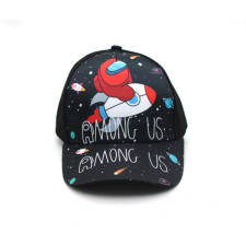 Among Us With Rocket Baseball Cap