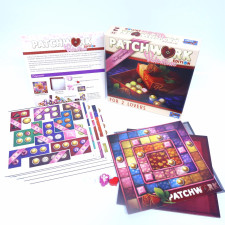 Patchwork (Valentine's Day Edition): Family Abstract Romantic Board Game