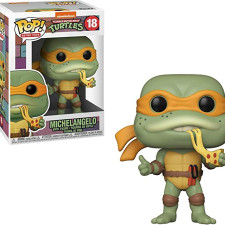 Funko Pop Teenage Mutant Ninja Turtles Michelangelo #18 Vinyl Figure