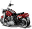 Creator 10269 Harley-Davidson Fat Boy Brick Building Kit