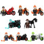 Marvel Red Hood Ghost Rider Brick Minifigure Custom Set 8 Pcs