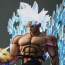 Ultra Instinct Goku From Dragon Ball Super GK Figure Statue With Lighting Effect