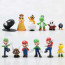 Super Mario Bros Shy Guy Figure Set 12 Pcs