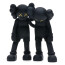 KAWS Along the Way Open Edition Vinyl Figure 26cm 10.23inches Black