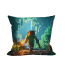 Minecraft Alex Walking Through Forest Soft Stuffed Plush Pillow Multiple Sizes