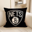 Brooklyn Nets NBA Team Logo Soft Stuffed Plush Pillow Multiple Sizes