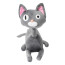 Noodle And Bun Noodle Cat Plush Toy 30cm 11.8inches