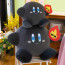 Kirby Black Soft Stuffed Plush Multiple Sizes