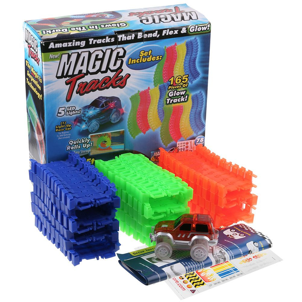 Magic Tracks - Glowing Racetrack‎