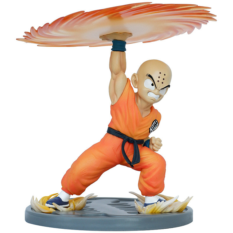 Dragon Ball Z Krillin Destructo Disc Figure Statue