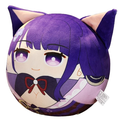 Genshin Impact Raiden Shogun Pillow Plush