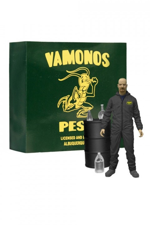 Mezco Breaking Bad Walter White Black Suit Action Figure