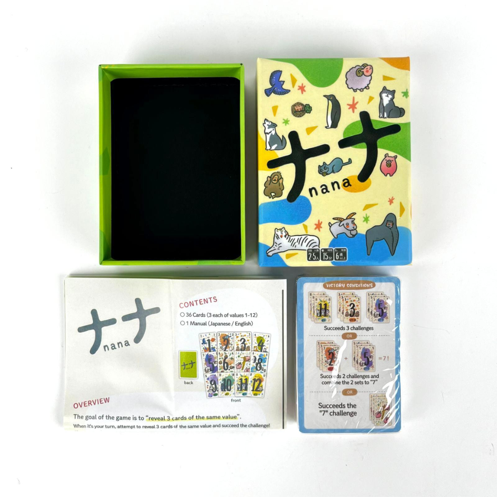 NANA777: Party Matching Card Game