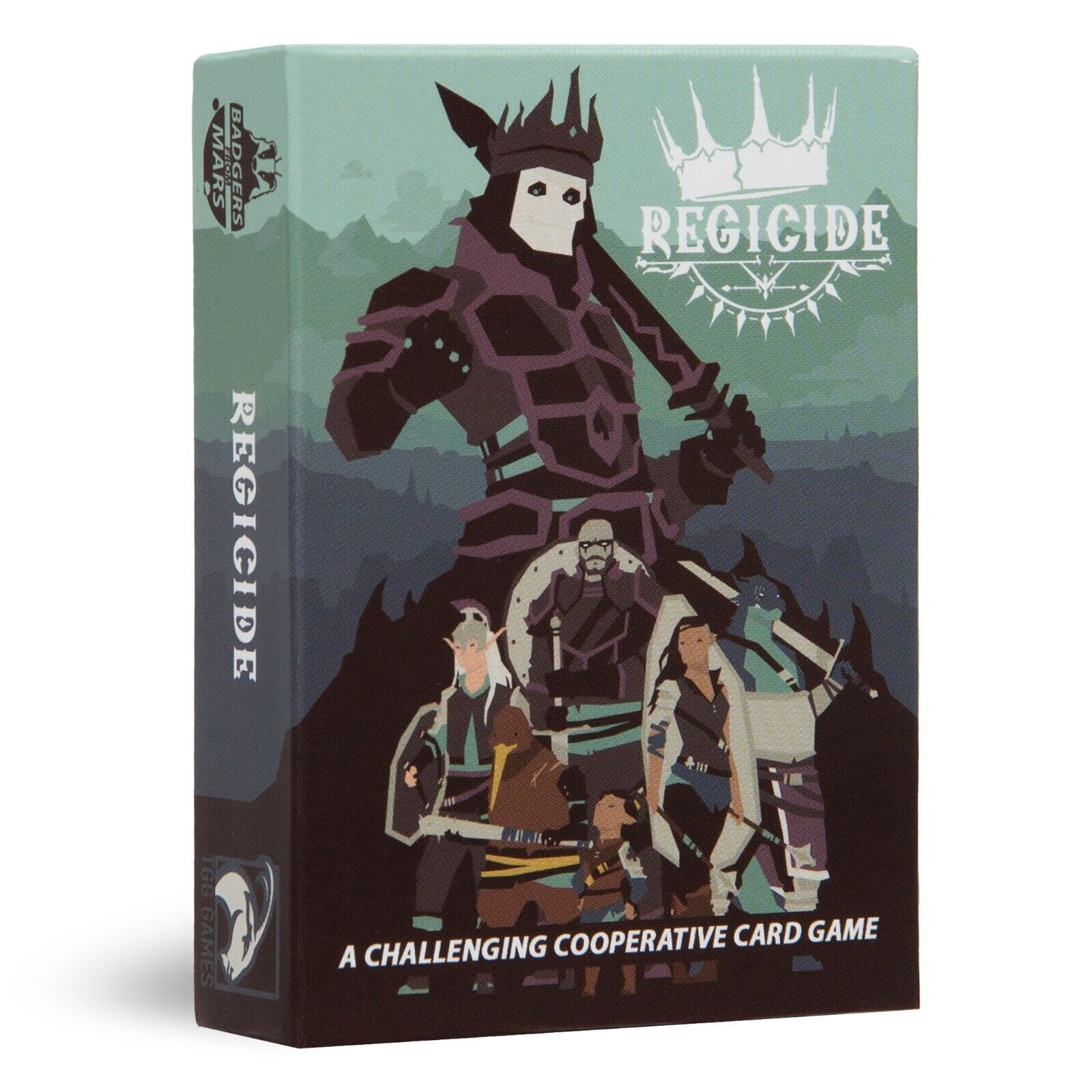 Regicide Family Strategy Fantasy Cooperative or Solo Card Game