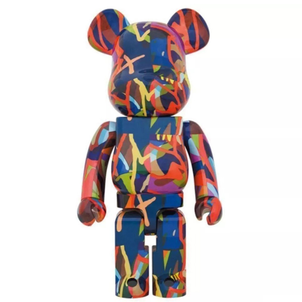Bearbrick x KAWS Tension 400% Figure 28cm 11.02inches
