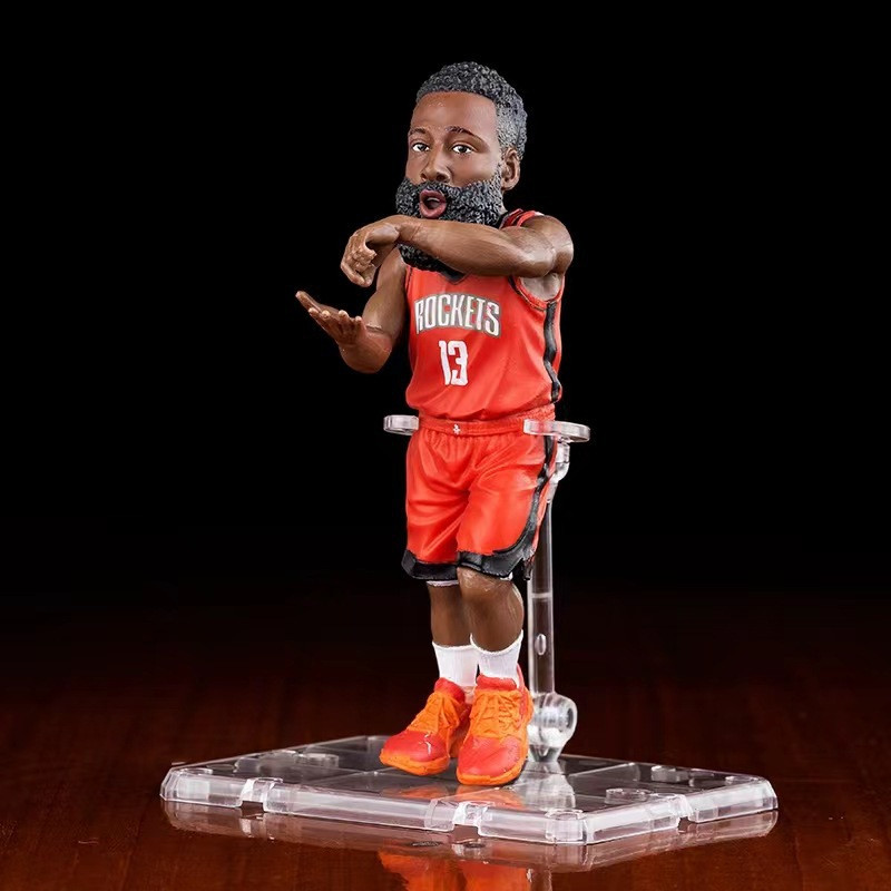 NBA James Harden Houston Rockets Figure Statue 13cm 5.1inches