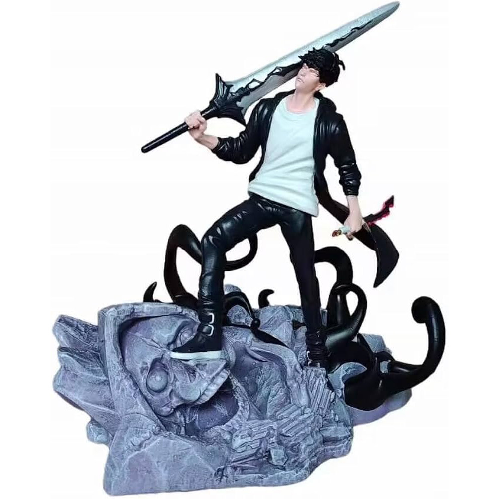 Solo Leveling JinWoo Sung Anime Figure Statue 20cm 7.87inches