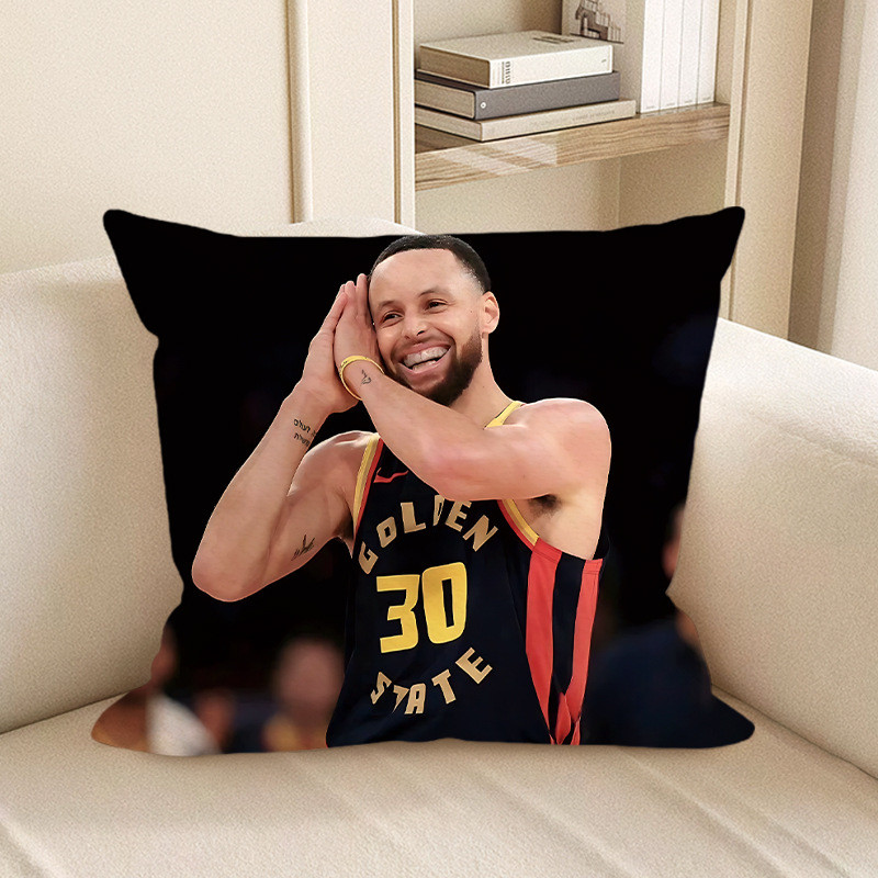 Stephen Curry NBA Golden State Warriors Folding Hands Soft Stuffed Plush Pillow Multiple Sizes