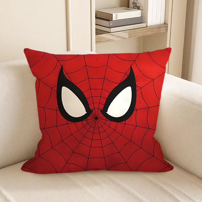 Spider Man Mask Design Marvel Soft Stuffed Plush Pillow Multiple Sizes
