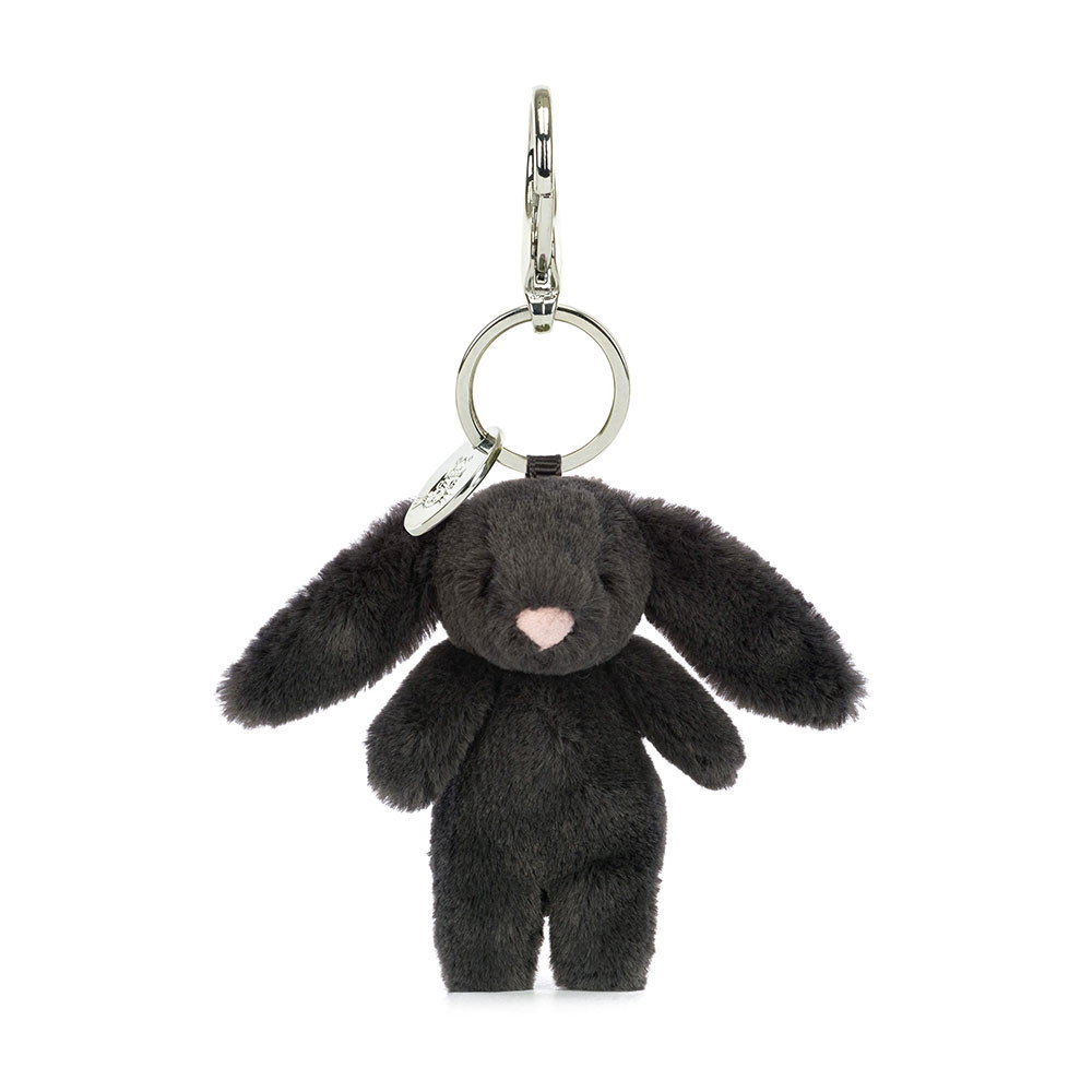 Jellycat Bashful Bunny Inky Bag Charm 8cm 3.14inches